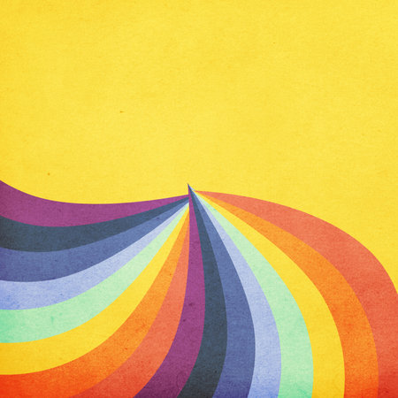 art image, colorful pattern, vintage