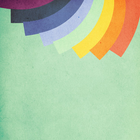 art image, colorful pattern, vintageの写真素材