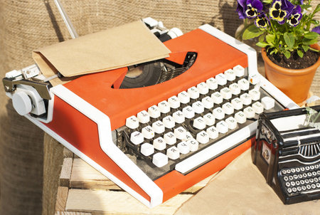 art object in summer park, brightnessの写真素材