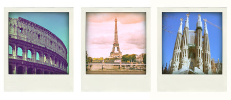 retro photos from any travels, vintageの写真素材