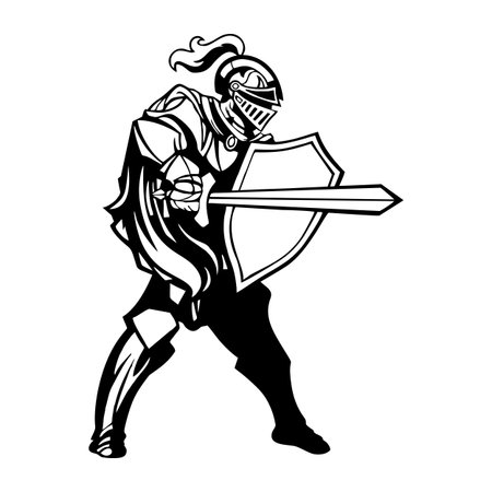 spartan warrior head symbol vectorのイラスト素材