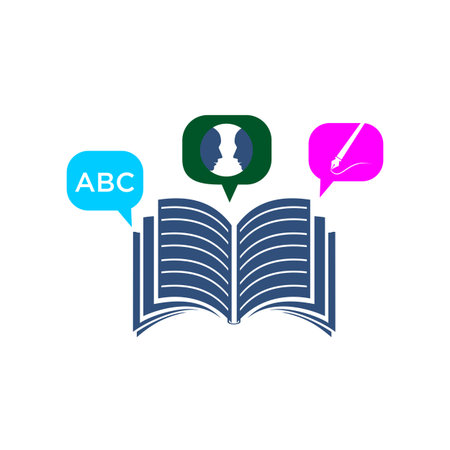 Learning bookのイラスト素材