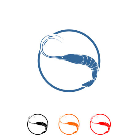 icon logo restaurant, seafoodのイラスト素材