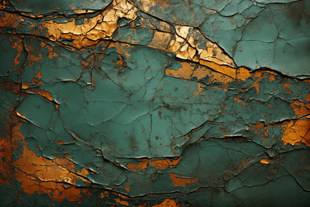 Grunge and rustic metal background, created with generative AIの素材