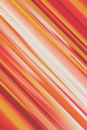This vibrant diagonal pattern features bold orange and yellow colors, blending seamlessly to create an energetic and dynamic look. The design is perfect for backgrounds or decorative elements.の素材