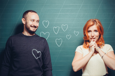 declaration of loveの写真素材