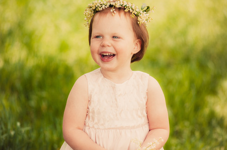 girl fun children smileの写真素材