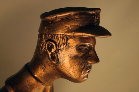 Page Profile Sculptureの写真素材