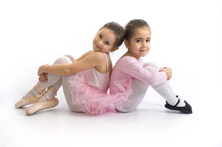 Sweet ballerinasの写真素材