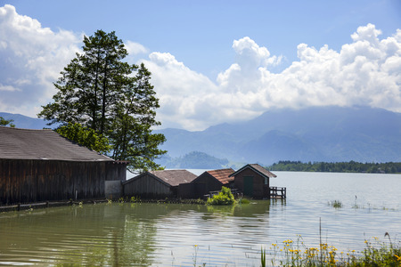 Lake Mondseeの写真素材