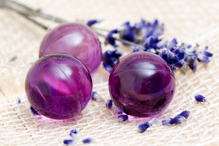 oil bath pearlsの写真素材