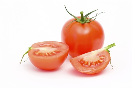 fresh tomatoesの写真素材