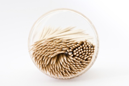 toothpicks - macroの写真素材