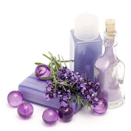 lavender spaの写真素材