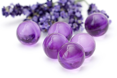 oil bath pearlsの写真素材