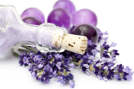 lavender spaの写真素材