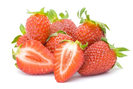 fresh strawberriesの写真素材