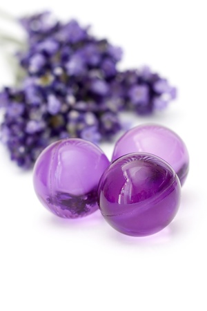 oil bath pearlsの写真素材