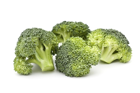 broccoli isolatedの写真素材