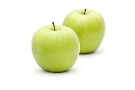 Green applesの写真素材