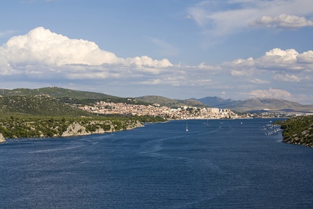 beautiful adriatic landscapeの写真素材