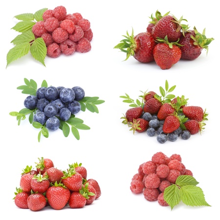 collection of fresh fruitsの写真素材