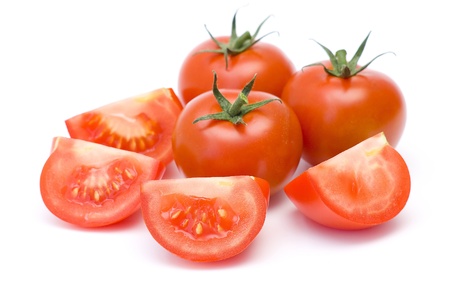 fresh tomatoesの写真素材