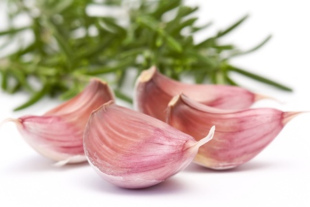 close up of garlicの写真素材