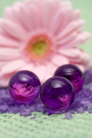 oil bath pearlsの写真素材