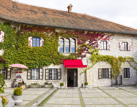 Castle Bled in Sloveniaのeditorial素材