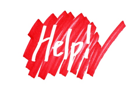 Help sign, graphic,dramatic.の写真素材