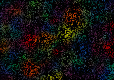 Abstract grunge texture background, strange microscopic bacteria effectの写真素材