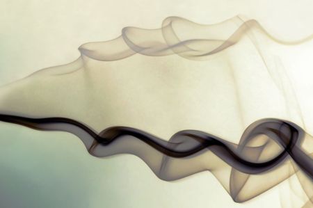 Abstract flowing wrapper form.の写真素材