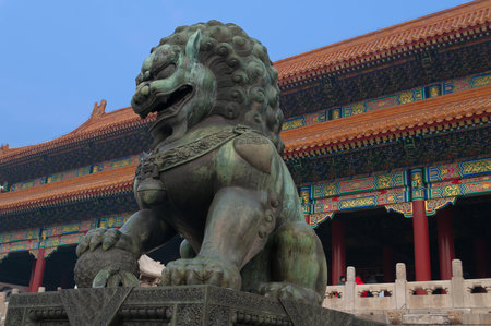 Purple Forbidden City in Beijing Cityのeditorial素材
