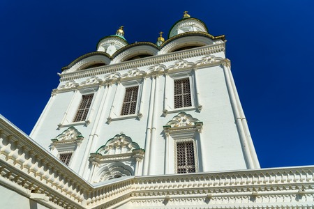 Cathedral of the Assumption of the Blessed Virgin Mary in Kremlin Astrakhan. Russiaの写真素材