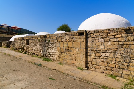Khan's bath in Naryn-Kala fortress. Derbent. Republic of Dagestan, Russiaの写真素材