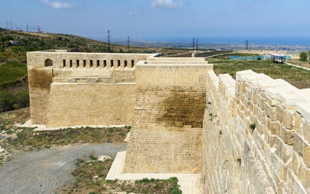 West gate in Naryn-Kala fortress. Derbent. Republic of Dagestan, Russia