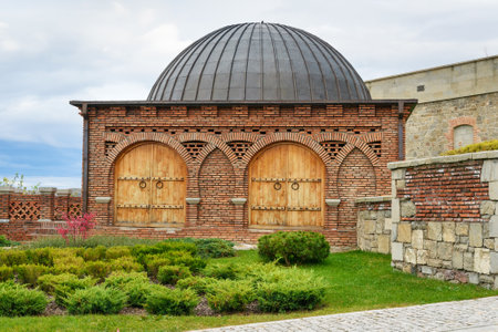 Akhaltsikhe, Georgia - September 29, 2016: Rabati Castle complex. Built in the 9th centuryのeditorial素材