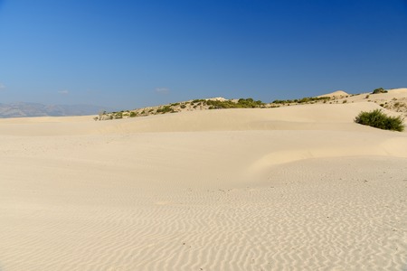 White Sand dunes on Patara beach. Antalya Province. Turkeyの写真素材