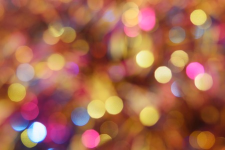 Abstract different colors bokeh. Christmas background texture