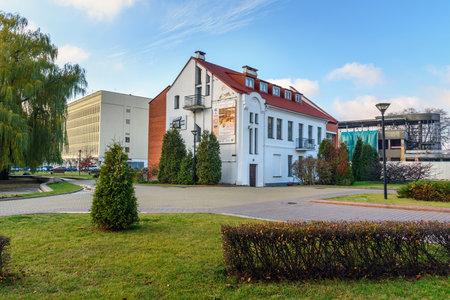 Minsk, Belarus - November 15, 2018: Museum of History of Belarusian Cinema building in Minskのeditorial素材