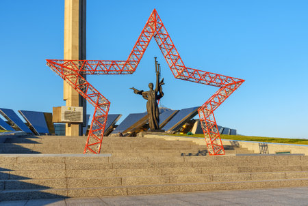 Minsk, Belarus - November 16, 2018: Belarusian Great Patriotic War Museum in Minskのeditorial素材