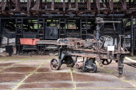 Nizhny Tagil, Russia - August 20, 2019: Mechanical workshop of Old Mining and metallurgical plantのeditorial素材