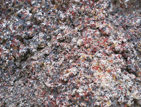 Structure of artificial stone from concrete, slag and broken brickの写真素材