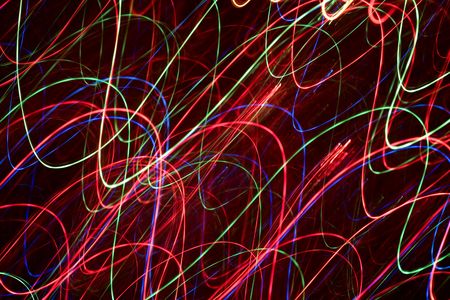 Abstract image of a number of different color stainsの写真素材