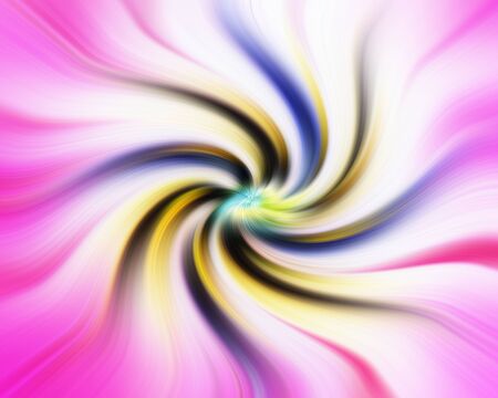 Red and black tulip spiral effect as a colorful decorative pattern or backgroundの写真素材