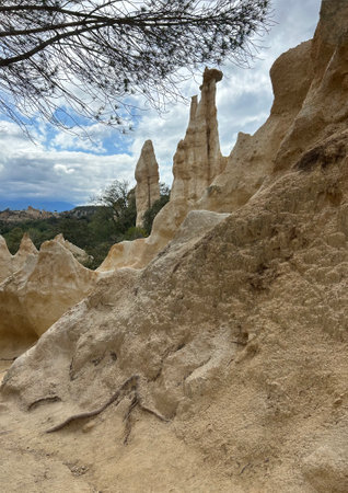 Cappadocia, Turkey. Landscape of the canyon.