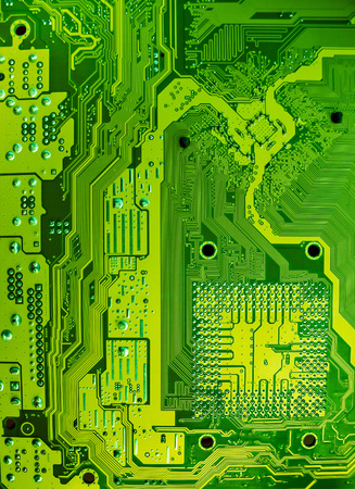 Electronic circuit texture computer motherboardの写真素材