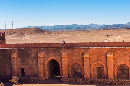 CLA Film Studios in Ouarzazate, Moroccoのeditorial素材