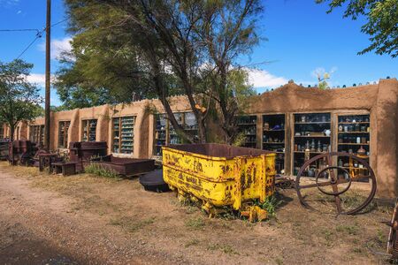 Casa Grande Trading Post and Mining Museum on the Turquoise Trail in New Mexico
